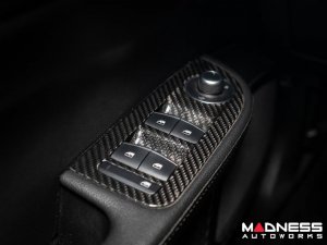 Alfa Romeo Giulia Door Trim - Window Switch Trim Kit - Carbon Fiber - LHD Alfa Romeo Giulia Door Trim - Window Switch Trim Kit - Carbon Fiber - LHD